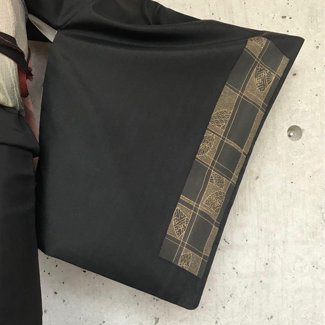 高級ブランド 本場縞大島紬 上質な訪問着 袷 B品 着物