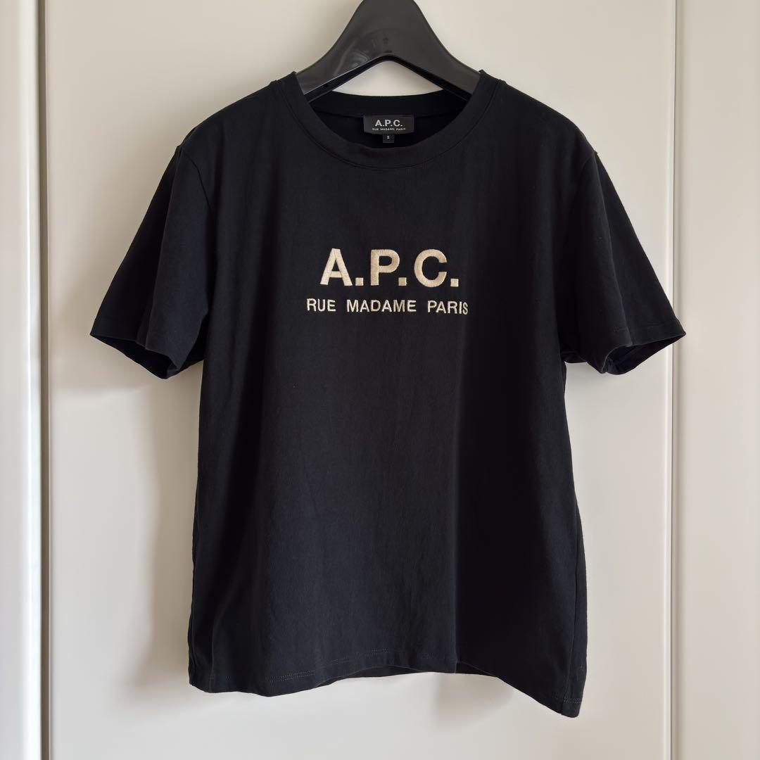 A.P.C. × FREAK'S STORE別注Tシャツ ブラック / Sサイズ