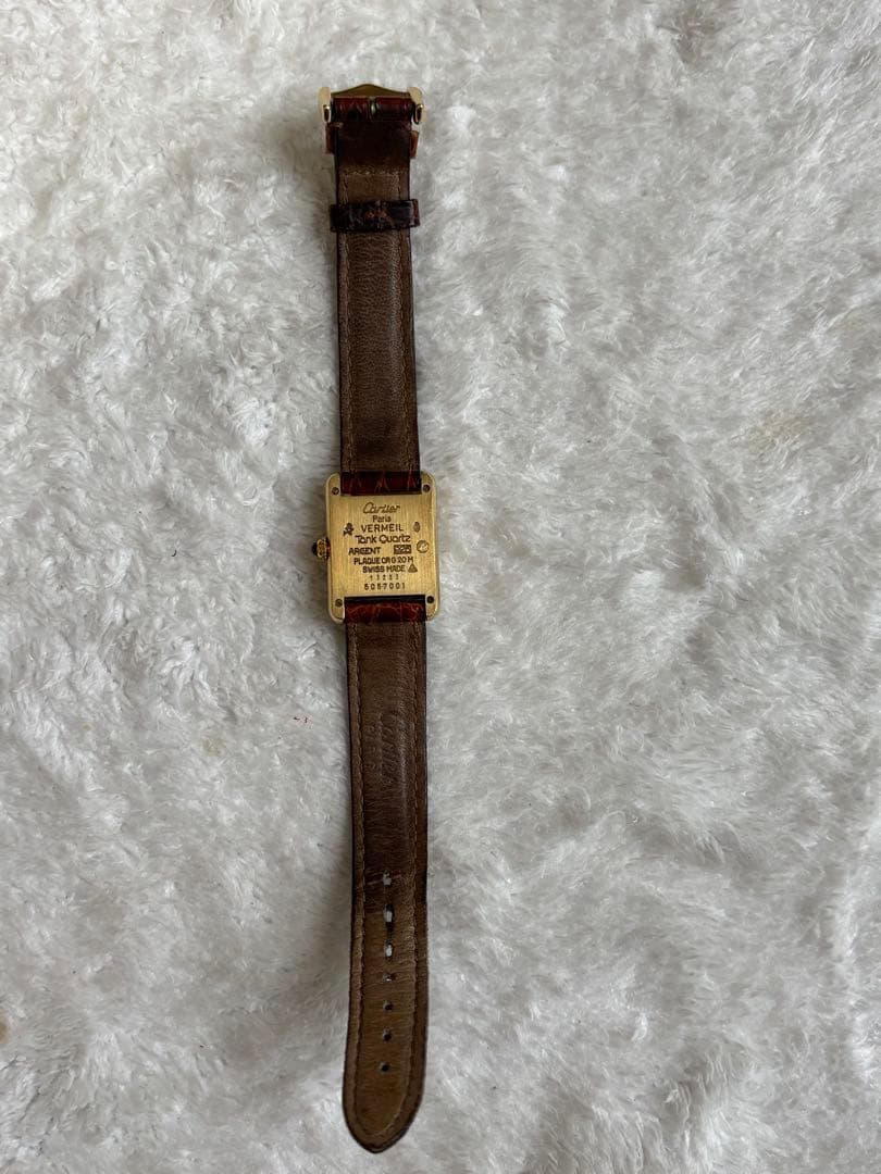 カルティエCartier マストタンク ヴェルメイユ 5057001 レディース カルティエCartier マストタンク ヴェルメイユ 5057001 レディース