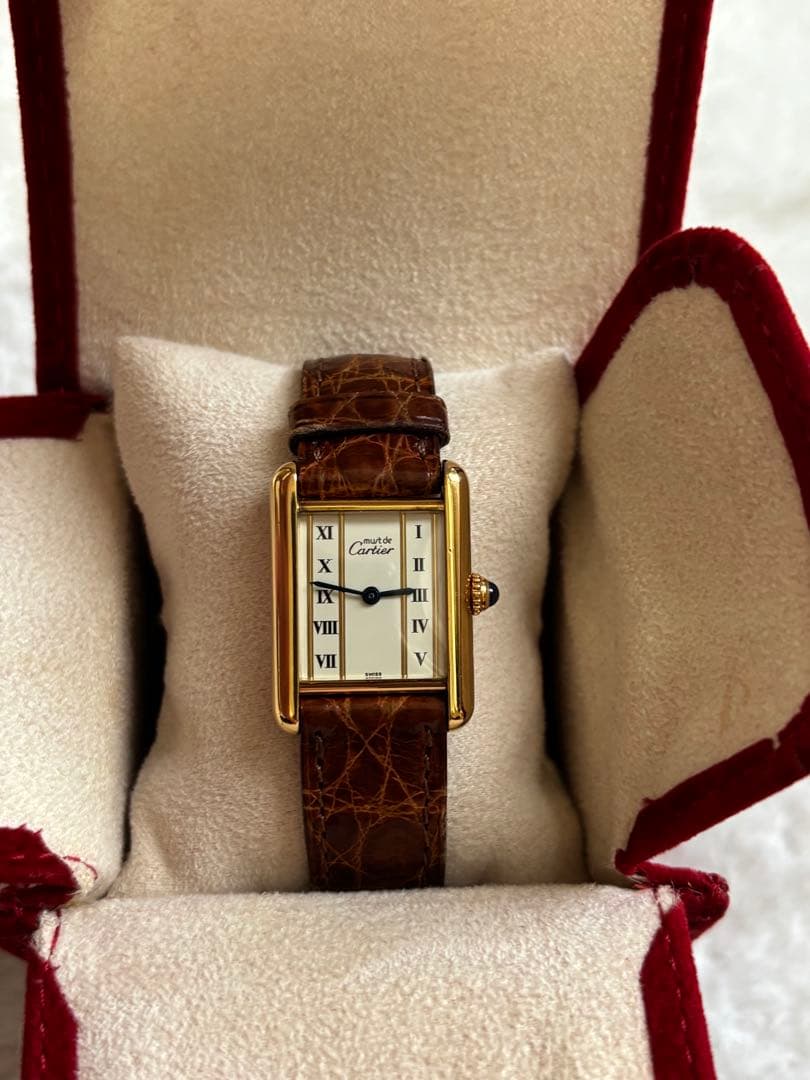 カルティエCartier マストタンク ヴェルメイユ 5057001 レディース カルティエCartier マストタンク ヴェルメイユ 5057001 レディース