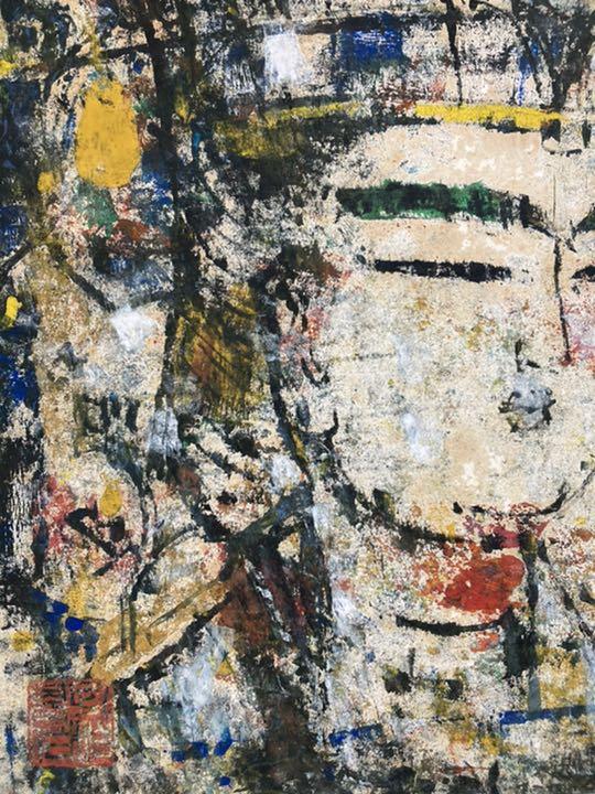 孔 柏基 『天恵』絵画 額付き 2025年最新】孔柏基 天恵の人気アイテム - メルカリ