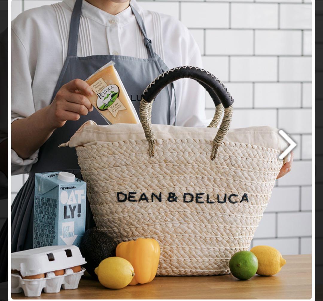 DEAN＆DELUCA×BEAMS COUTURE　保冷カゴバッグ　大