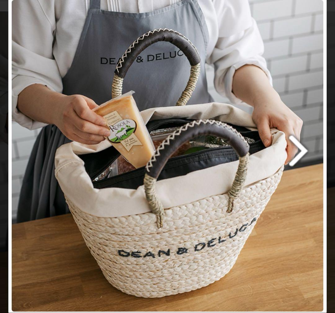 DEAN＆DELUCA×BEAMS COUTURE　保冷カゴバッグ　大