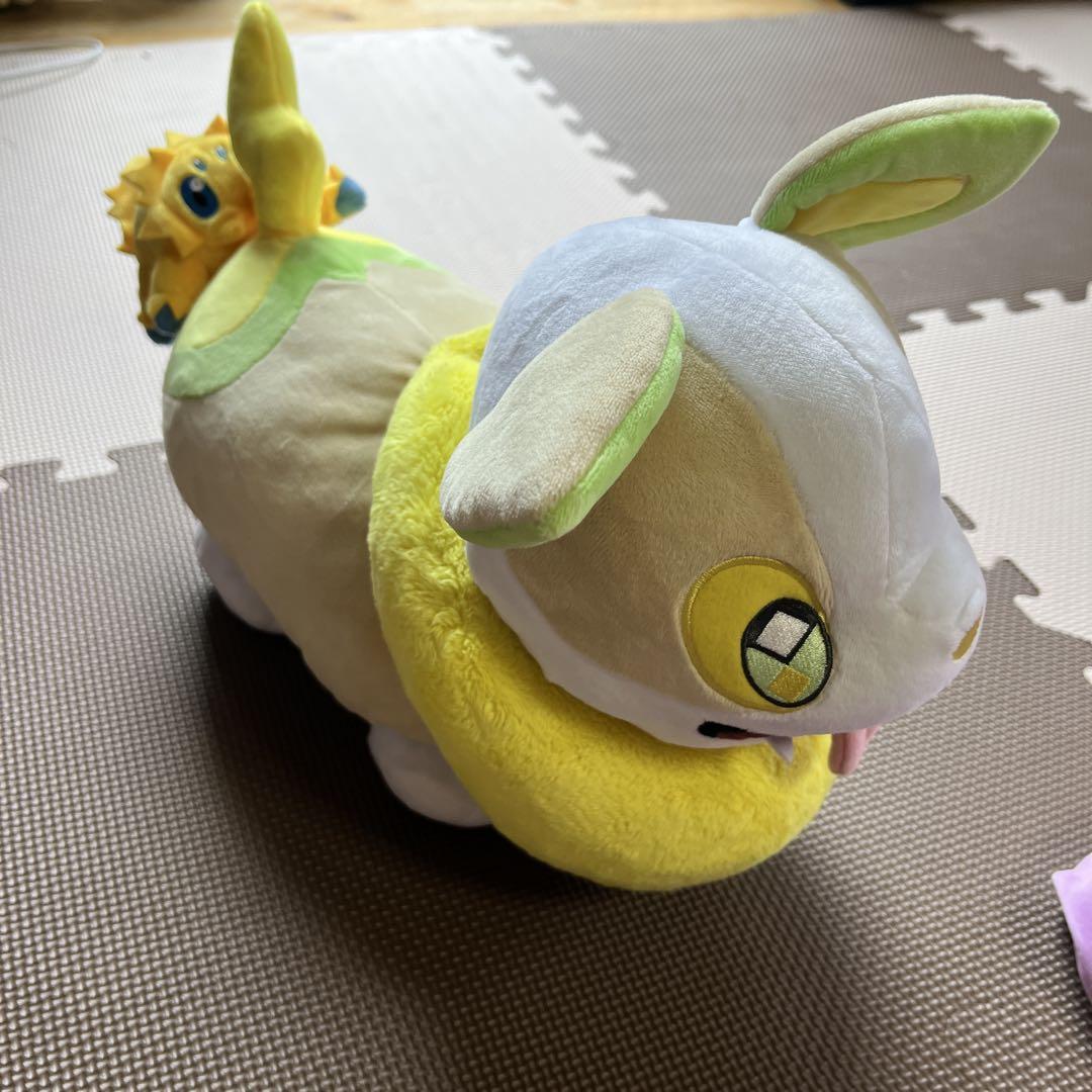 ポケモン ぶるぶるバチュル ワンパチ付き ぬいぐるみ - メルカリ