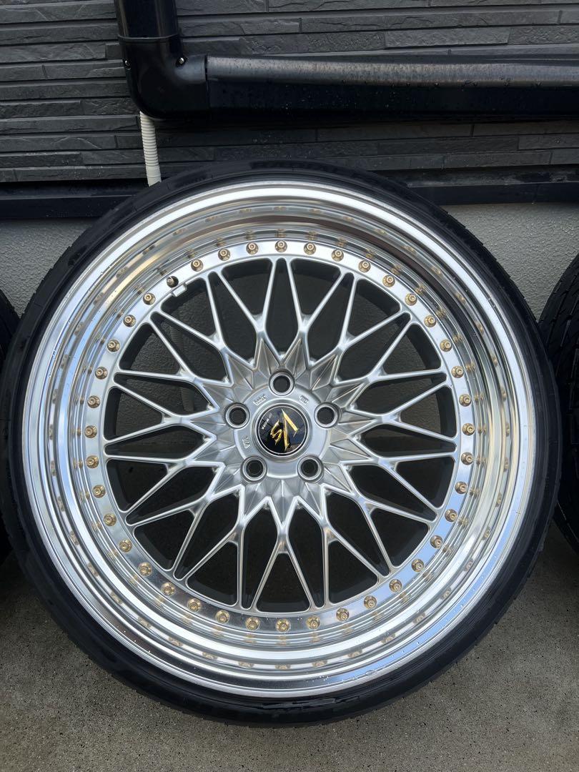 20インチ深リムwork vs-xv 9.5j