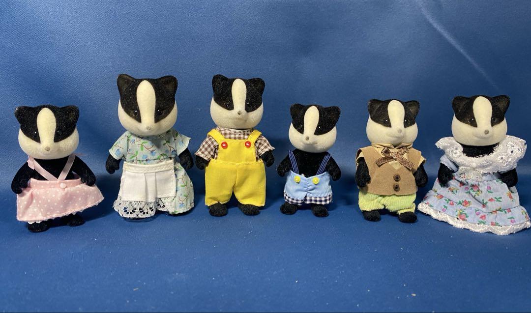 シルバニア アナグマファミリー ごっこ遊び・おままごと