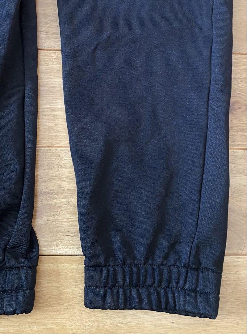 【試着のみ】canterbury スウェットシャツとパンツのセット 160 黒