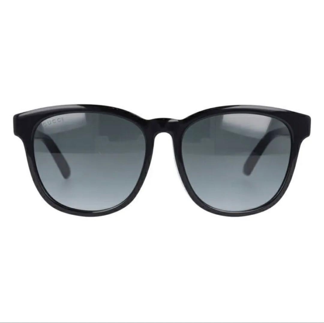 ☆グッチGUCCI GG0232SK 001 56ウェリントン ☆度入り - メルカリ