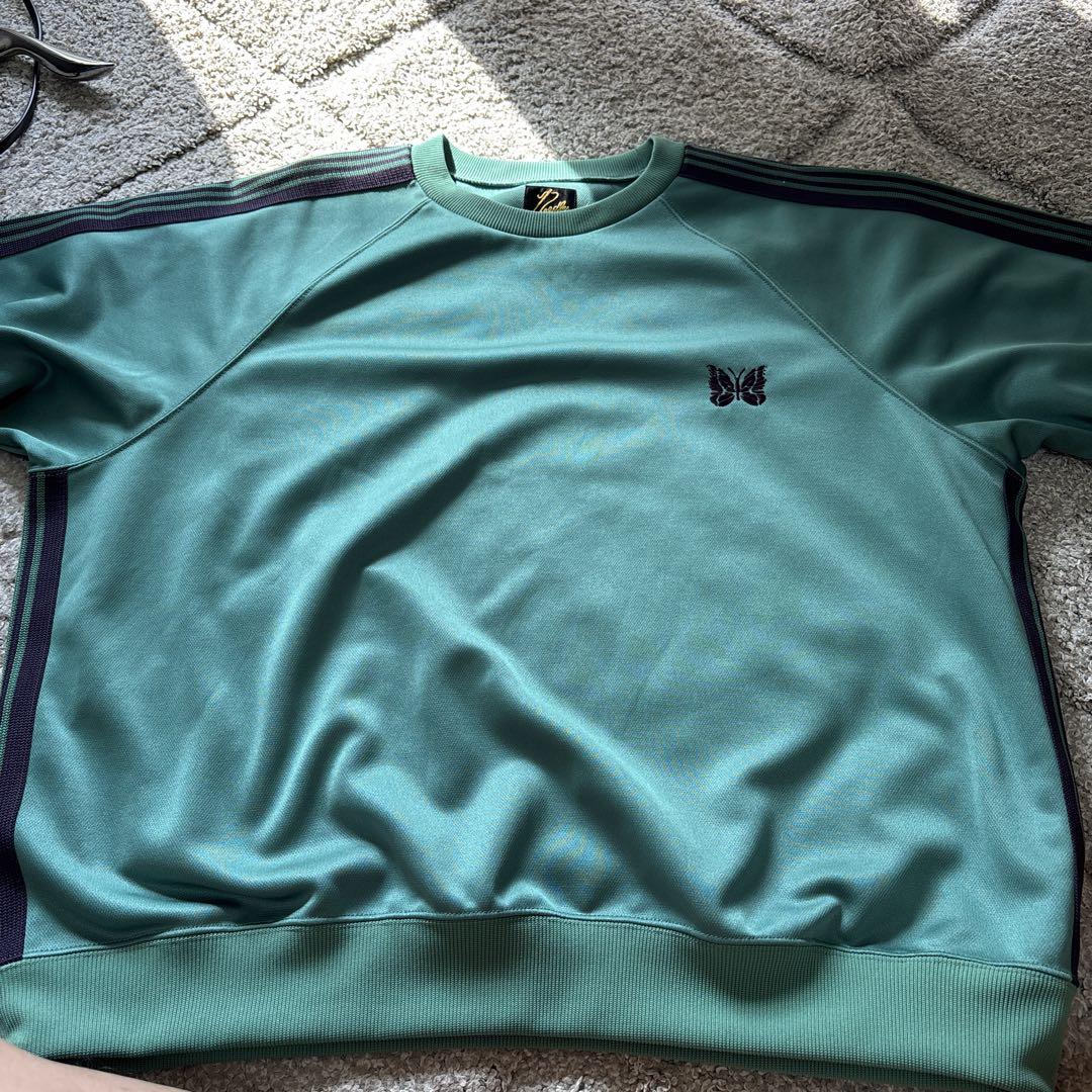 ニードルス　NEEDLES TRACK CREW NECK SHIRT