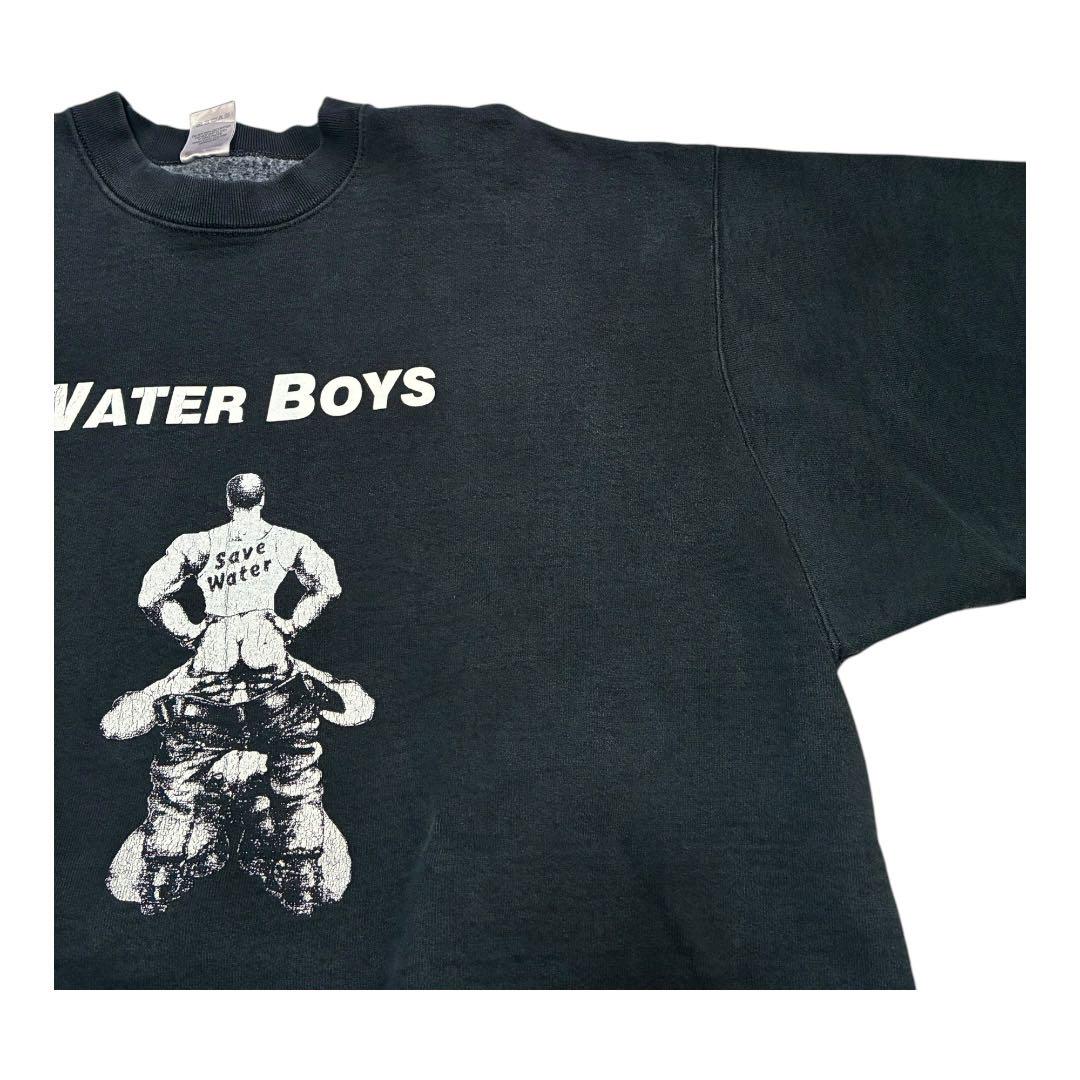 90s FRUIT スウェット WATER BOYS エロ ブラック XL表記