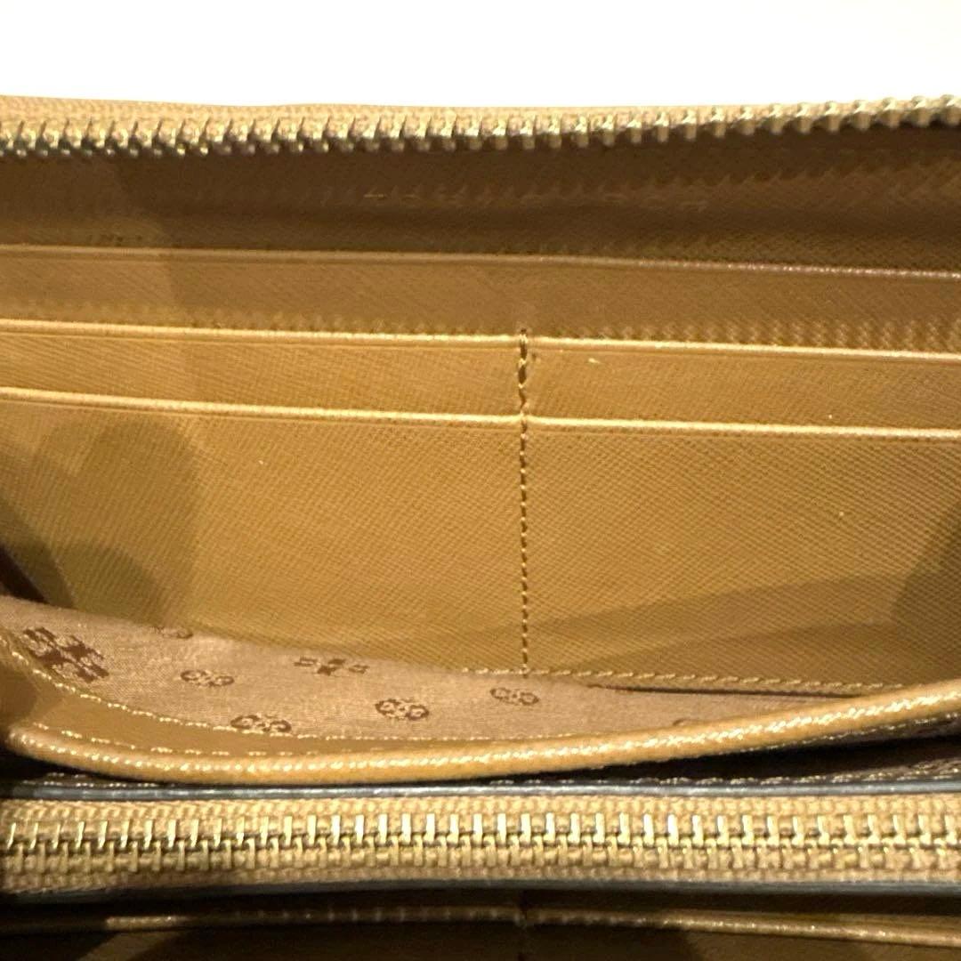 TORY BURCH トリーバーチ長財布 ライトキャラメルゴールド ブラウン TORY BURCH トリーバーチ長財布 ライトキャラメルゴールド ブラウン