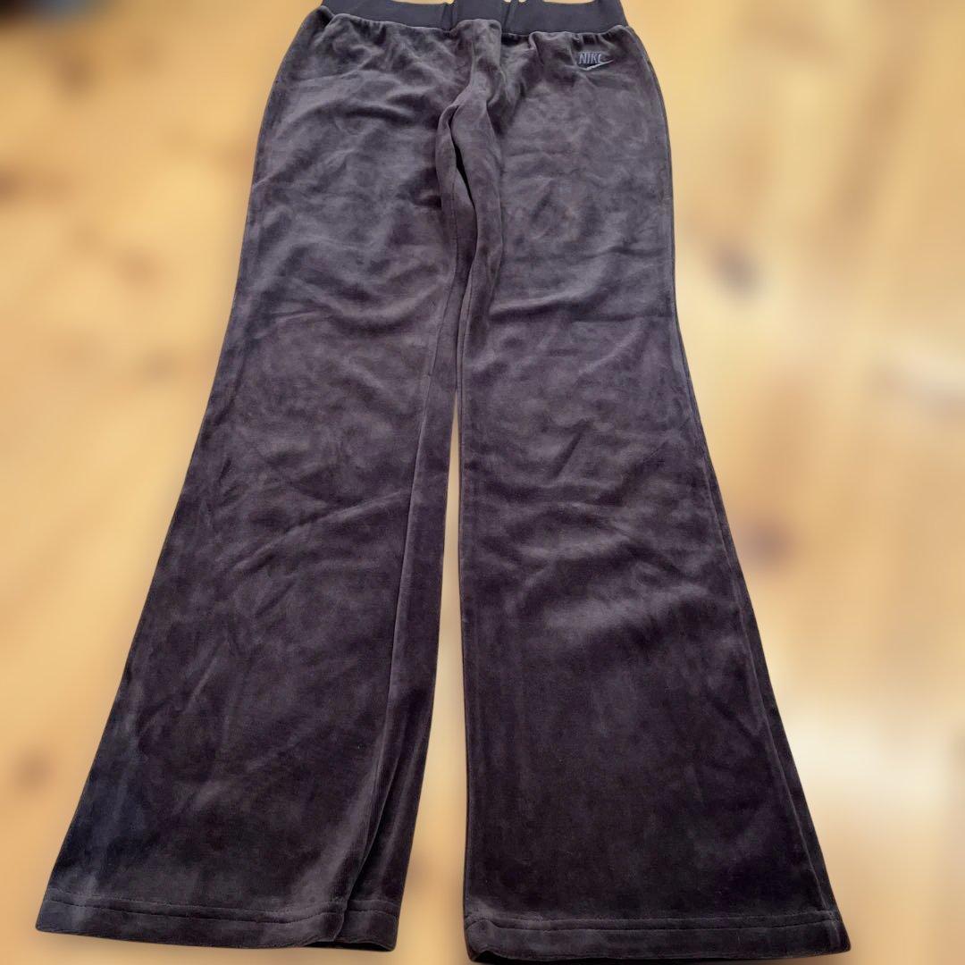 NIKE ナイキ ベロア セットアップ パーカー パンツ 上下 ブラウン M NIKE ナイキ ベロア セットアップ パーカー パンツ 上下 ブラウン M