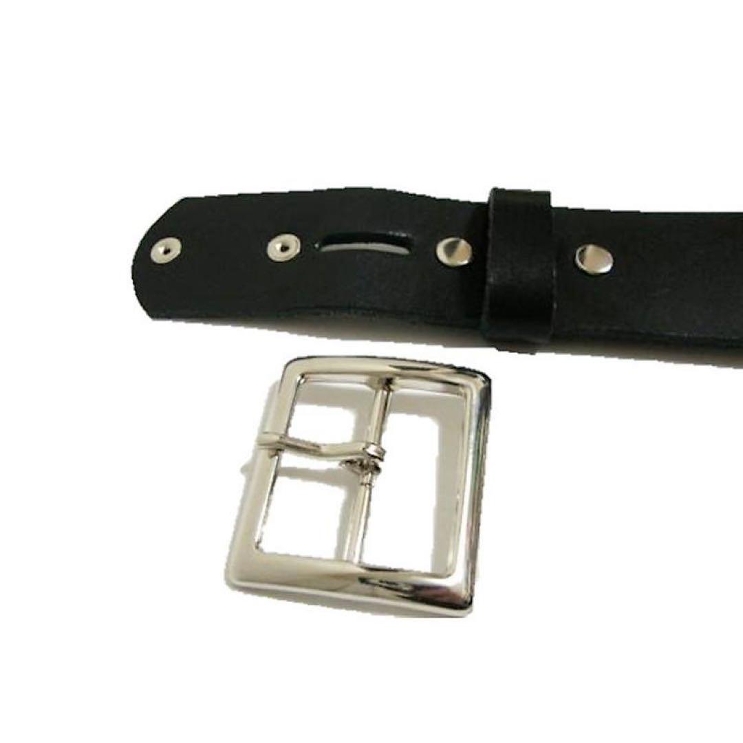 【希少】DIESEL ベルト スタッズ ブラック レザー ストーン B-1DR STRASS 20 1.9cm slim leather belt with crystal buckle