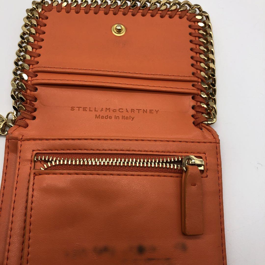 STELLA McCARTNEY オレンジ コインケース STELLA McCARTNEY ステラマッカートニー オレンジ コインケース