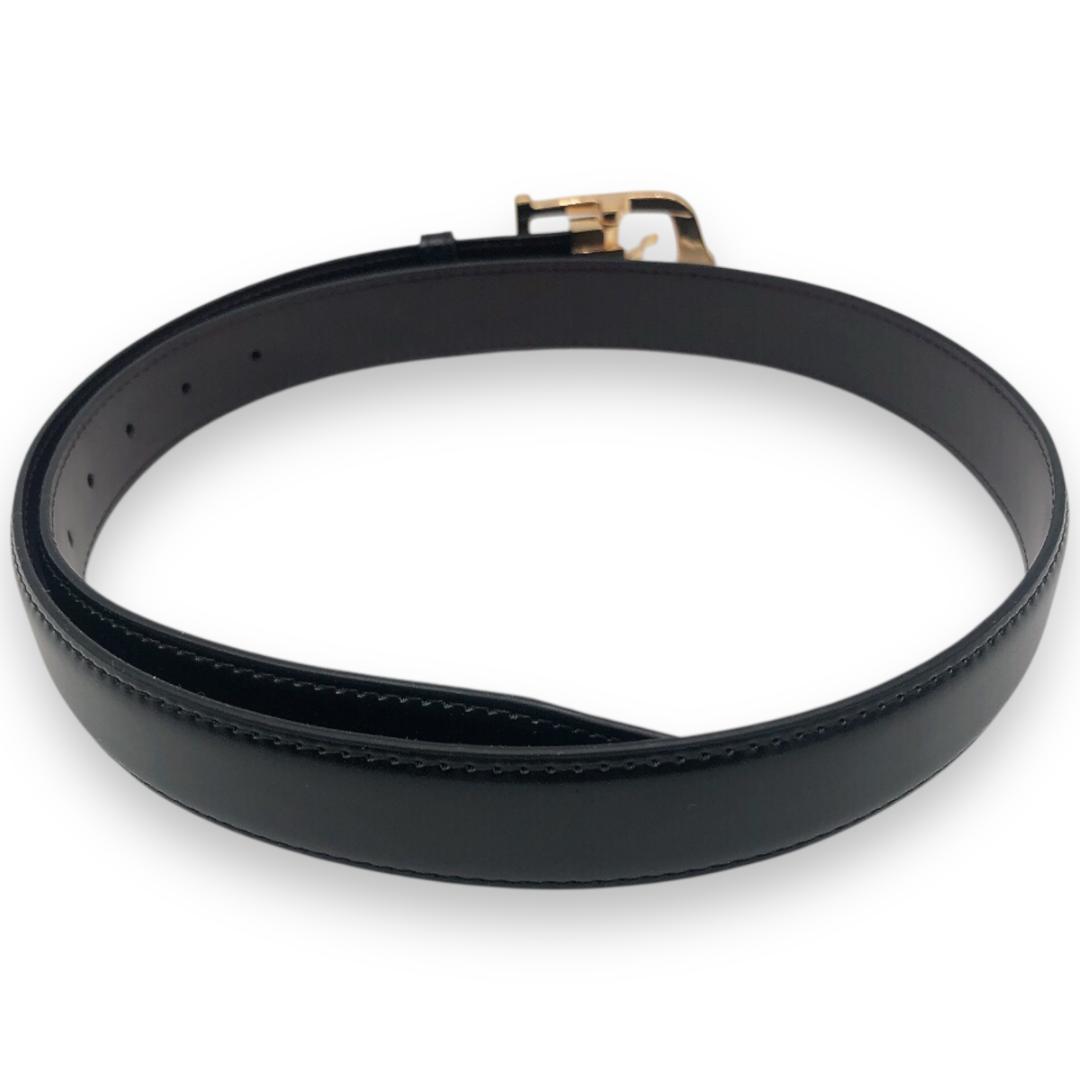 Cartier カルティエ Cアロンジェ バックル ベルト付き ゴールドブラック