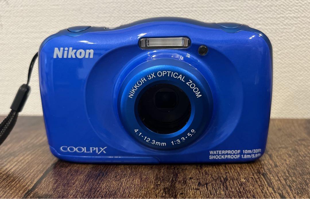 Nikon クールピクス　COOLPIX W100 ブルー