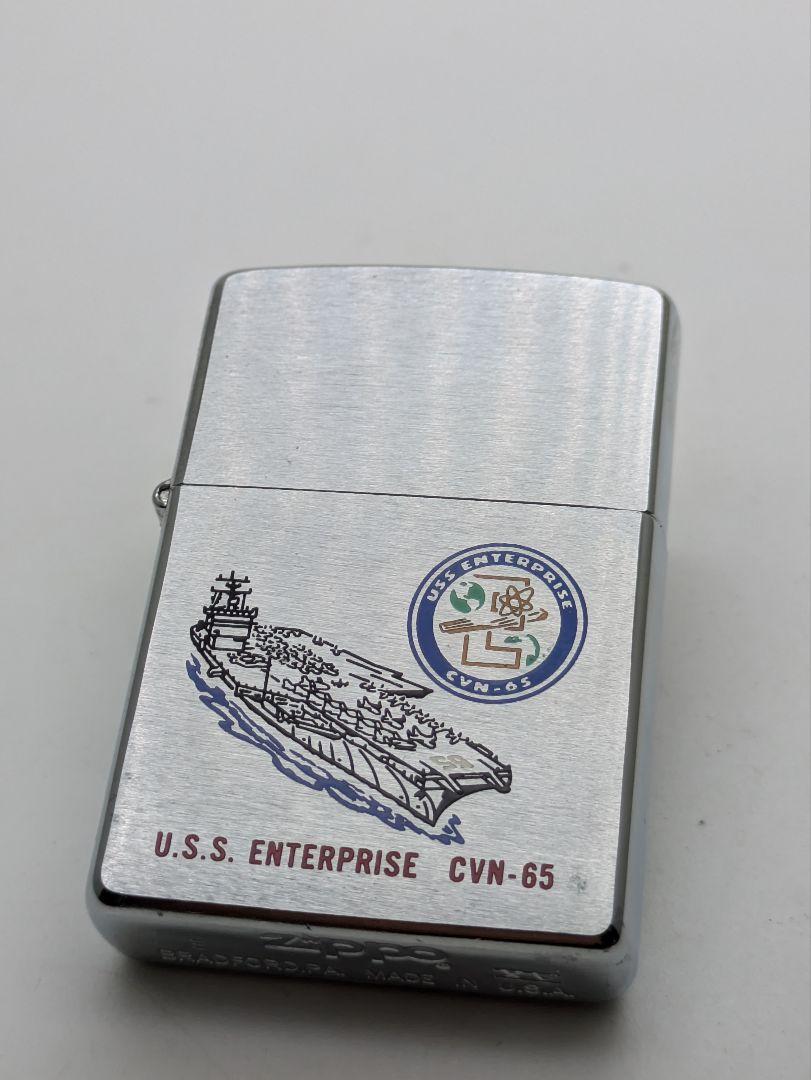 ジッポー　アメリカ海軍　空母　エンタープライズ　CVN−65 1999年　未使用喫煙具・ライター