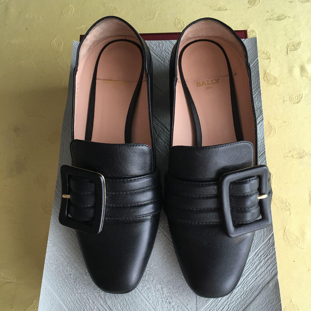 BALLY ローファー　JANELLE 40 ブラック（袋付き）