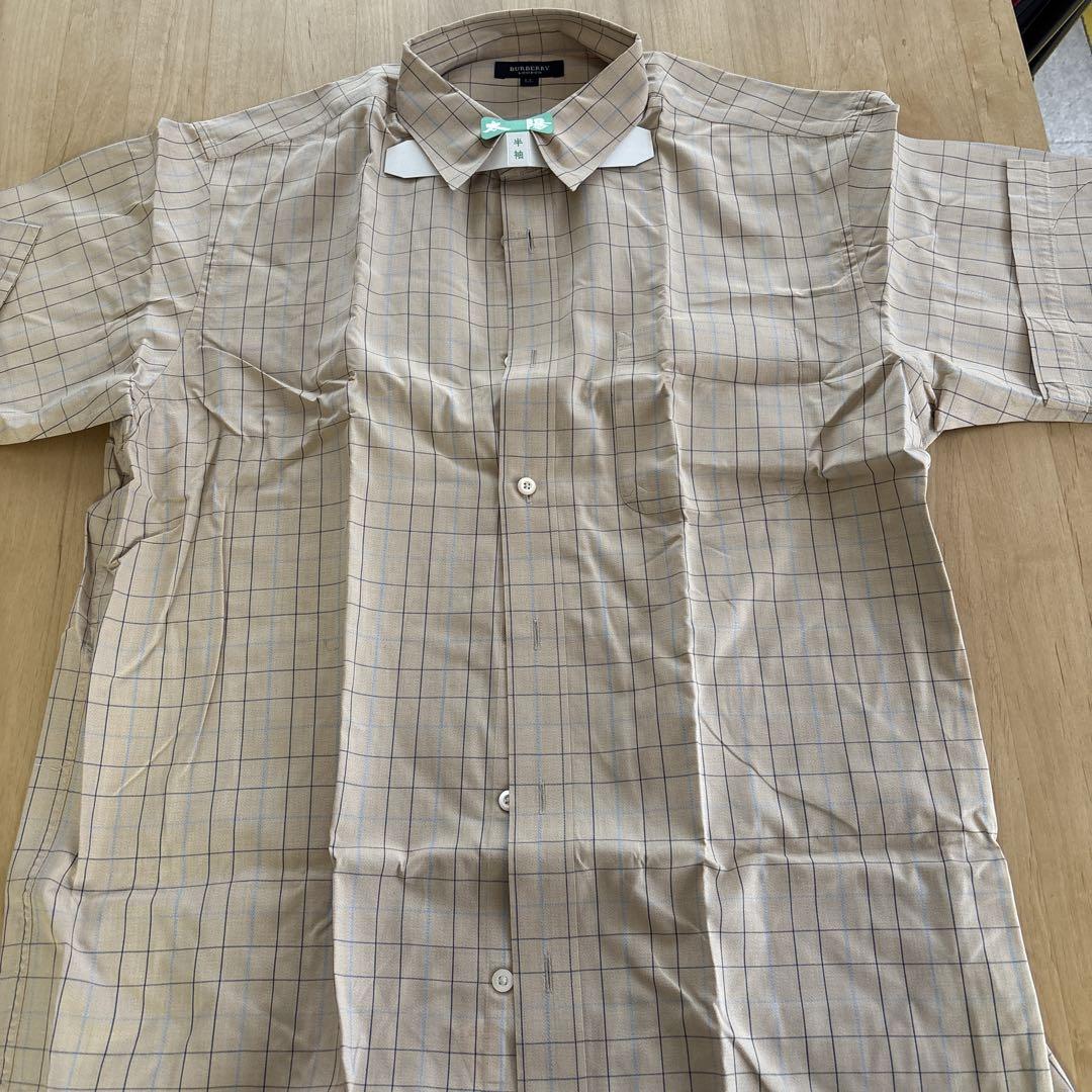 BURBERRY チェック柄 半袖シャツ LL BURBERRY 半袖シャツ チェック柄 LL バーバリー - メルカリ