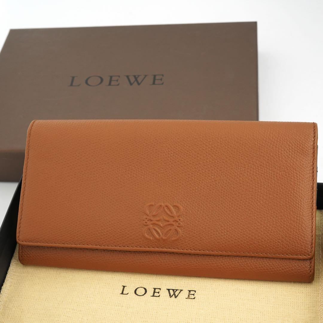 ✨未使用展示品・箱保証書付き✨　LOEWE 長財布　アナグラム　アマソナ　パズル ✨未使用展示品・箱保証書付き✨LOEWE 長財布アナグラムアマソナ