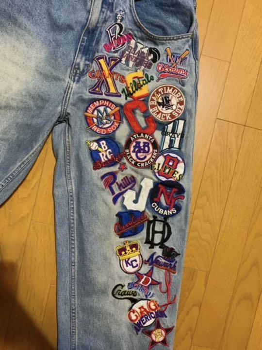 XL(LL)世界的にコムドット ゆうた着用 denim jeans team patches デニム/ジーンズ パンツ XL(LL)¥42,705-saintafric.com XL(LL)世界的にコムドット ゆうた着用 denim jeans team patches デニム/ジーンズ パンツ XL(LL)¥42,705-saintafric.com