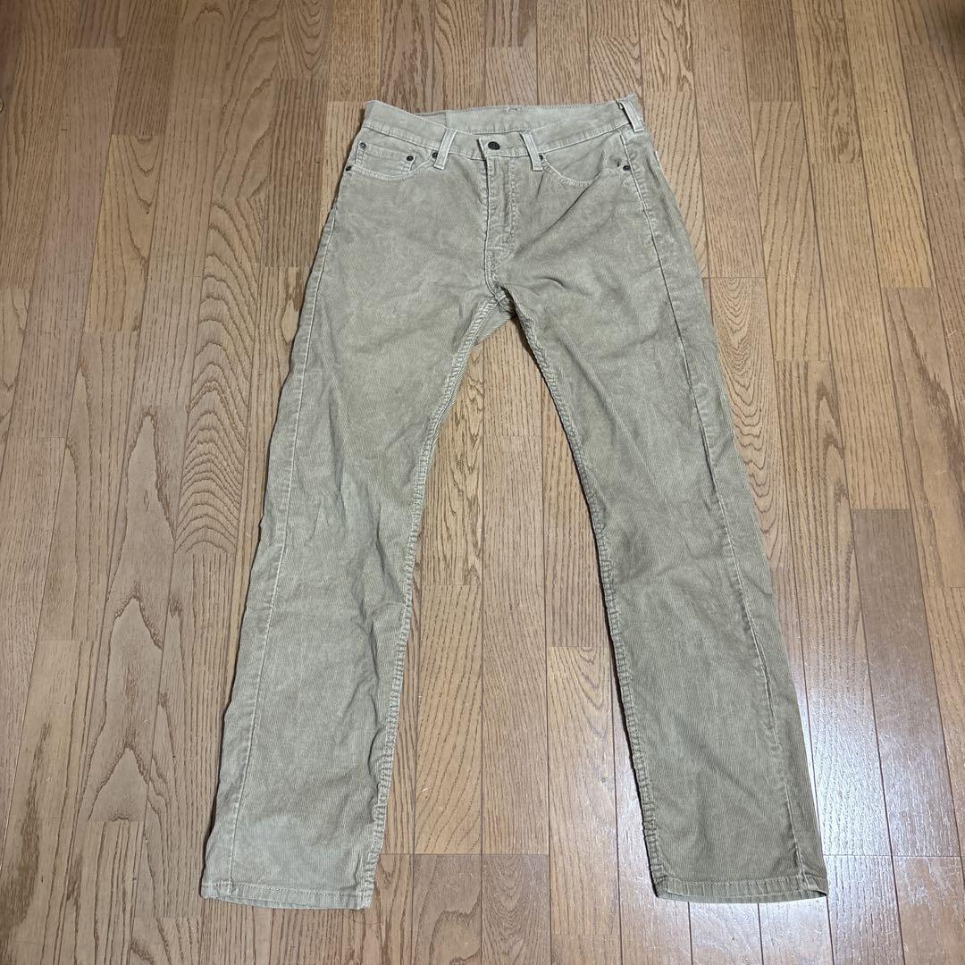 LEVI'S 505 コーディロイパンツ W30 L32 ベージュ