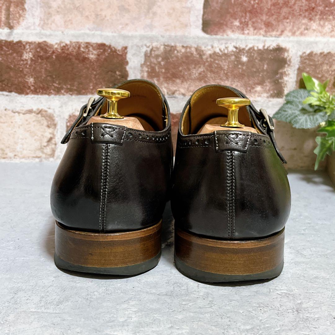 MAGNANNI マグナーニ】ドレスシューズ 革靴 ダブルモンク 42 美品