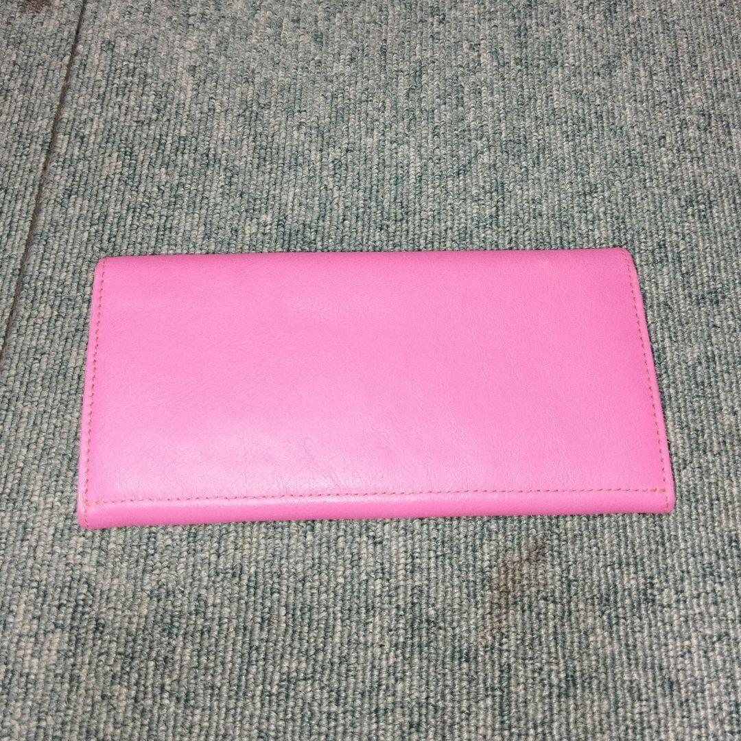 イルビゾンテ ピンク 二つ折り財布