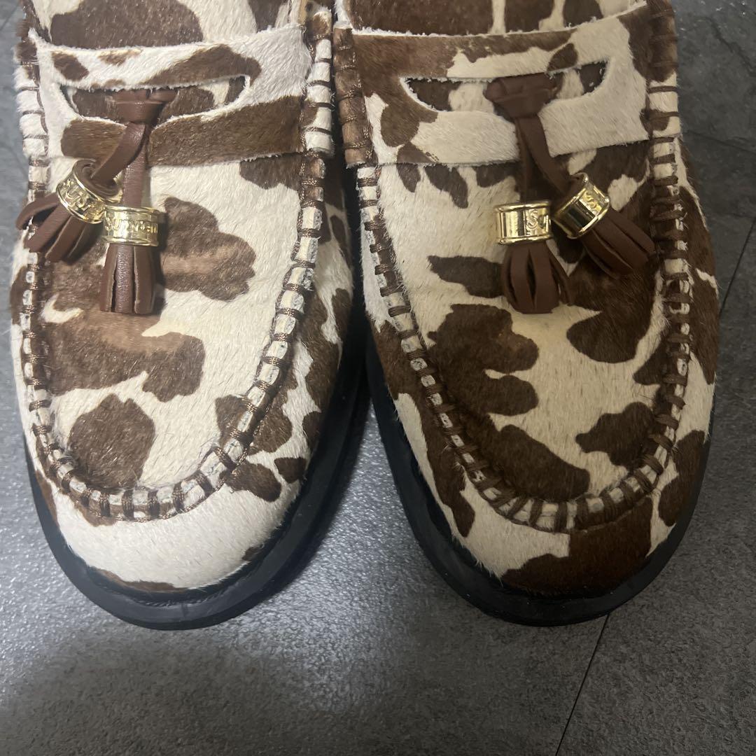 Dr. Martens Supreme コラボ ローファー カウ柄