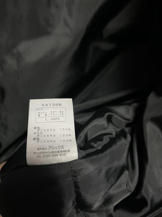 【asics】ベンチコート Lサイズ スポーツ用