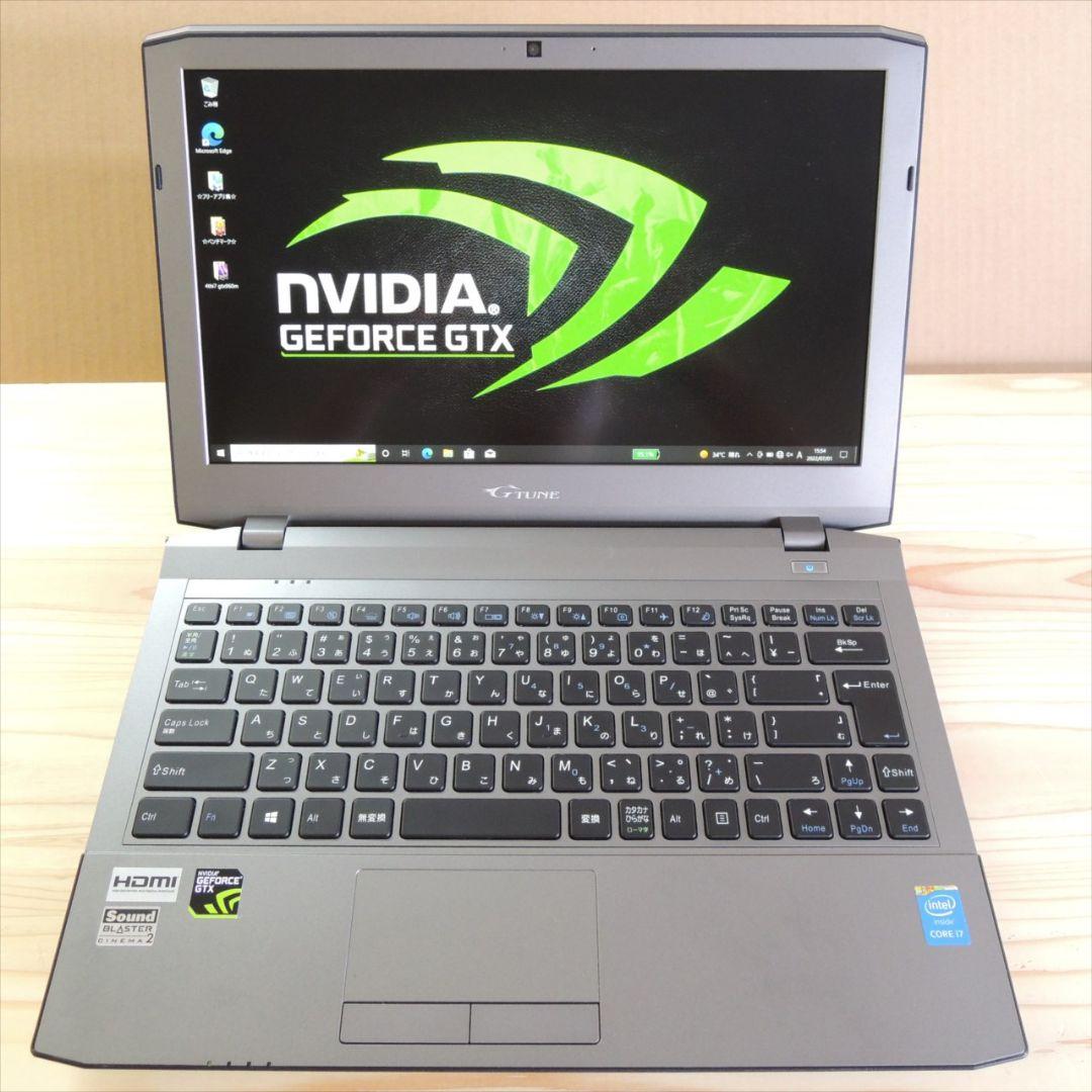 グレイ系【レビューで送料無料】 ゲーミング/i7/GTX960M/8GB/480GB-SSD 無料配達 新品128GB ♥高速SSD 筆ぐるめ 4コア11.6型 タッチパネル液晶 ノートPC