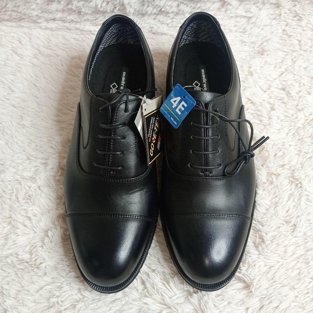 新品 4E madras マドラス ウォーク ゴアテックス　　黒 26.0