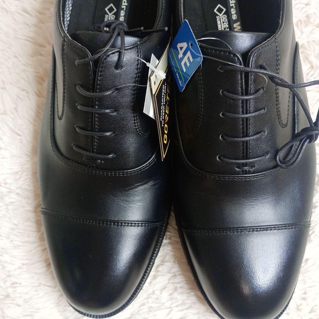 新品 4E madras マドラス ウォーク ゴアテックス　　黒 26.0