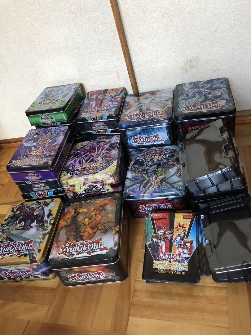 遊戯王　空缶　ケース　24個　中ケース　説明書？もあり