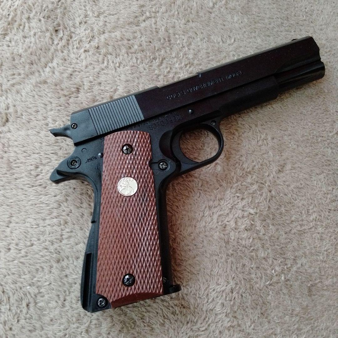 エルエス　コルトMK Ⅳシリーズ'80ガバメント　エアハンドガン　プラモデル