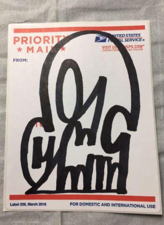 KATSU ステッカー　offkat offwhite Banksy