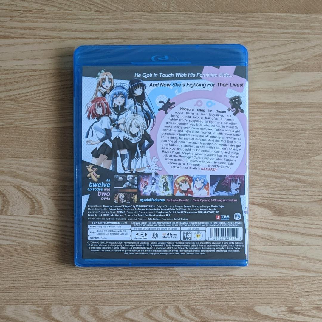 国コード有 ブルーレイ アニメ 全12話+OVA2話 けんぷファー 北米版 ...