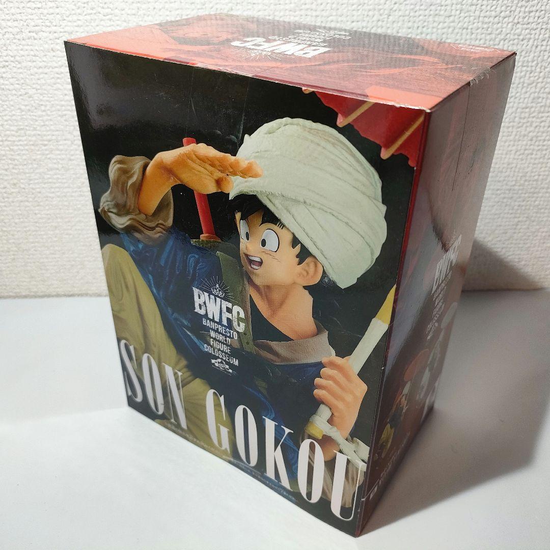 ☆　未開封　bwfc　ドラゴンボールフィギュア　孫悟空　西遊記　傘　☆