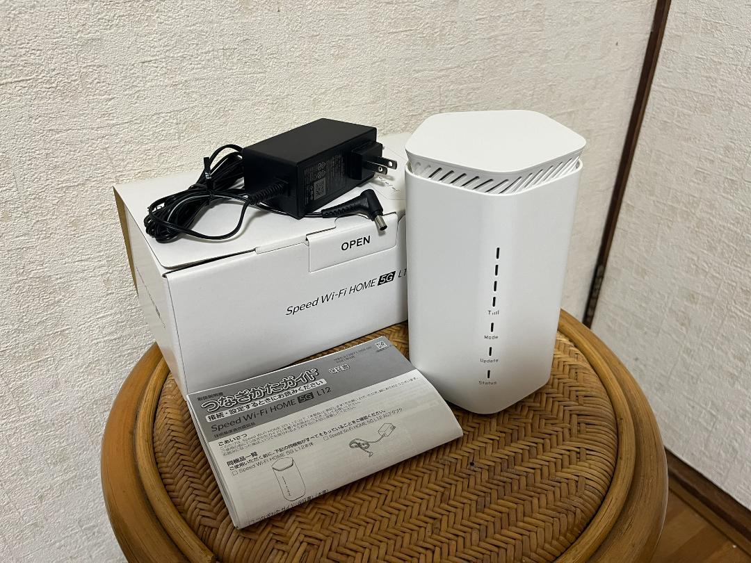 Speed Wi-Fi HOME 5G L12 - ルーター・ネットワーク機器安く 買う