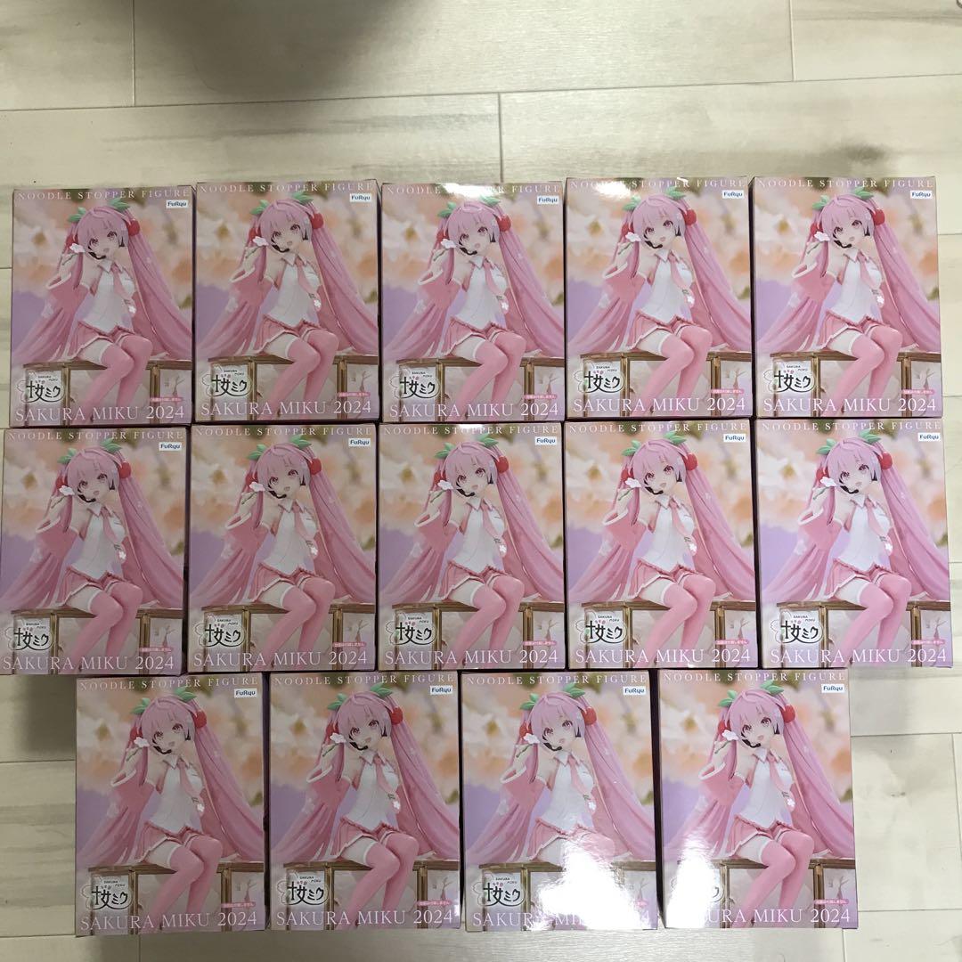 初音ミク ぬーどるストッパーフィギュア 桜ミク 2024 × 14点セット