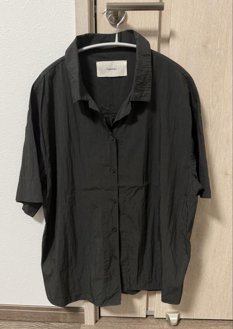 TODAYFUL Halfsleeve Crape Shirts クレープシャツ