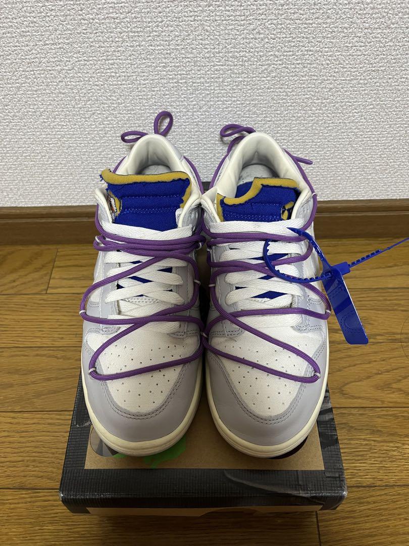 Off-White×Nike DunkLow Sail/Neutral Gray 画像3