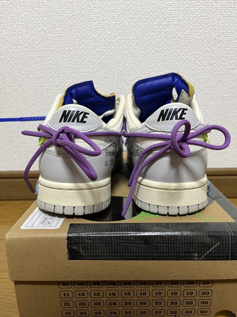 Off-White×Nike DunkLow Sail/Neutral Gray 画像4
