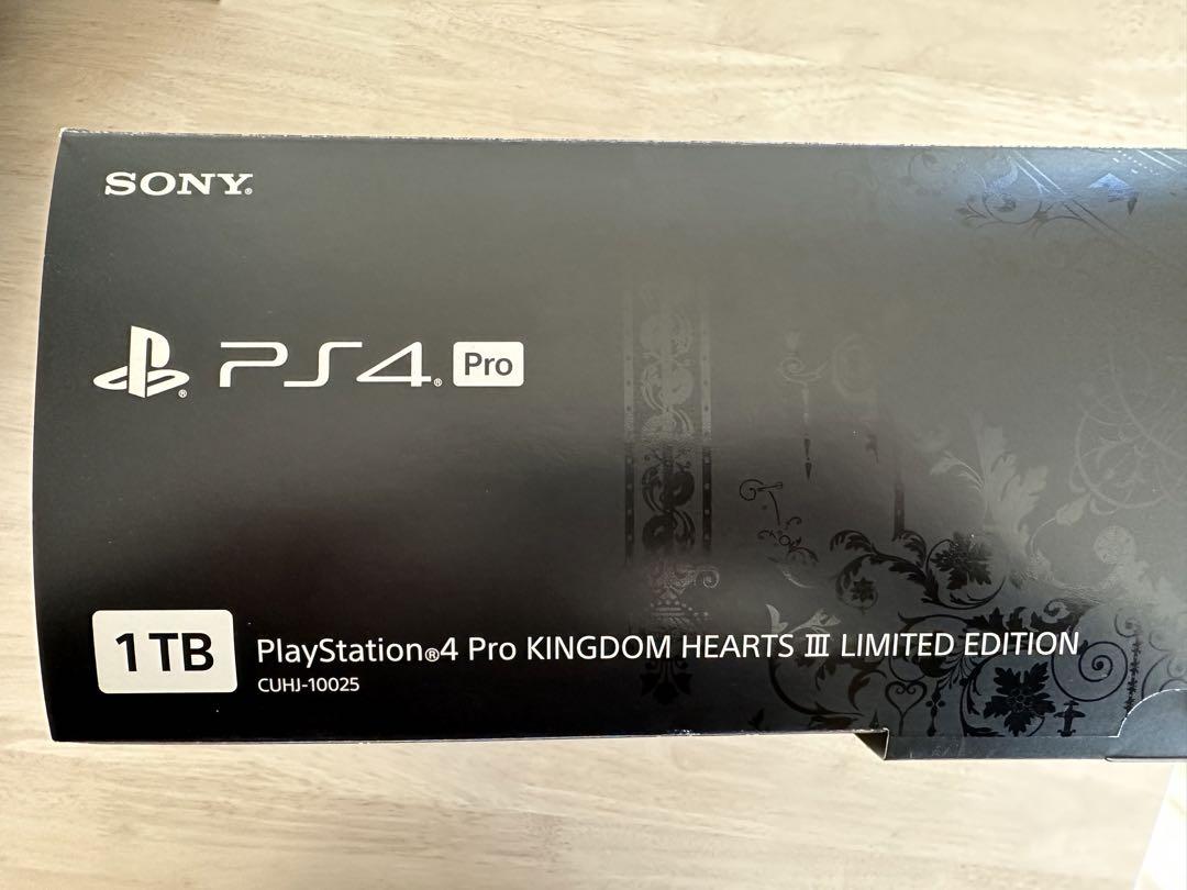 PS4 Pro キングダムハーツ3 リミテッドエディション　おまけ付き