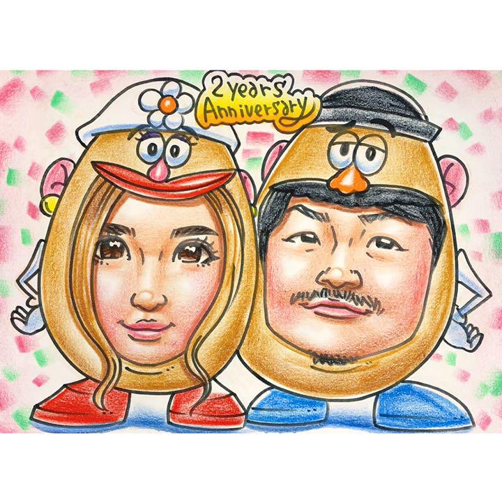 メルカリ 笑顔になる似顔絵 プレゼントに ディズニー キャラクターグッズ 2 500 中古や未使用のフリマ メルカリ 笑顔になる似顔絵 プレゼントに ディズニー キャラクターグッズ 2 500 中古や未使用のフリマ