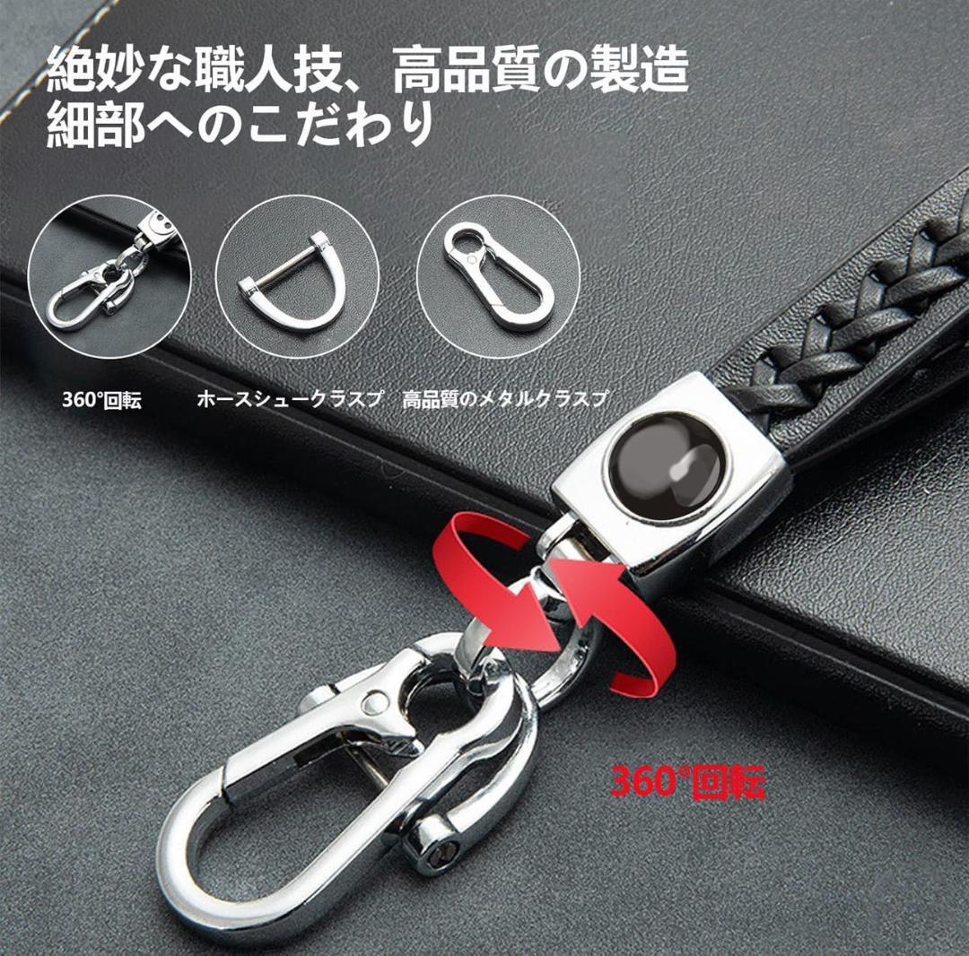 レザー キーホルダー 黒 新品】kawasaki レザー 革製 キーホルダー Ninja ZX Z