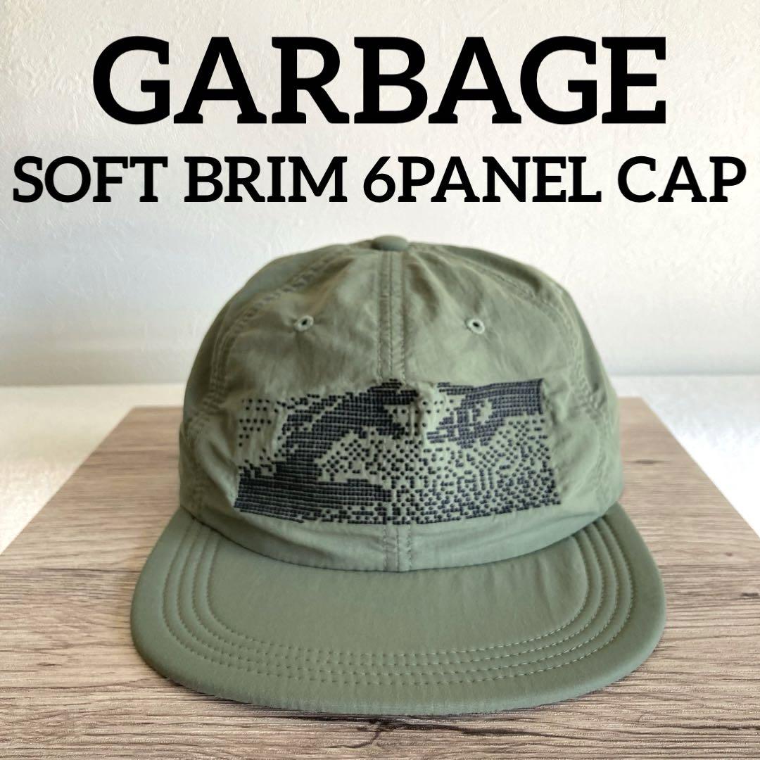 GARBAGE ガーベッジ SOFT BRIM 6PANEL CAP