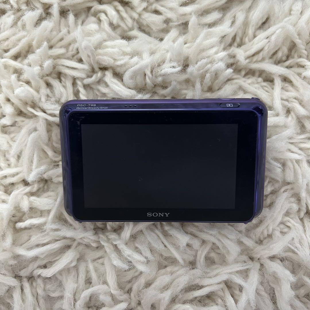 【✨美品✨】SONY Cyber-shot DSC-T99 コンデジ パープル