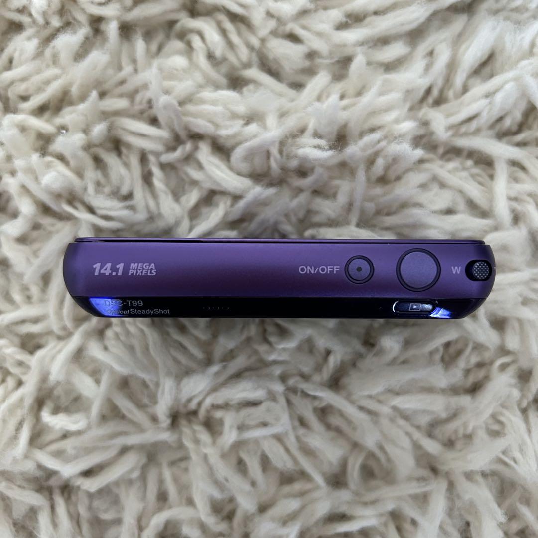 【✨美品✨】SONY Cyber-shot DSC-T99 コンデジ パープル