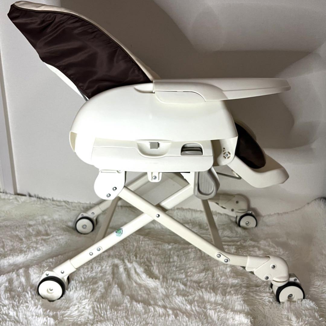極美品☆コンビ ネムリラ おやすみ&チェア テーブル付 手動 ハイローチェア